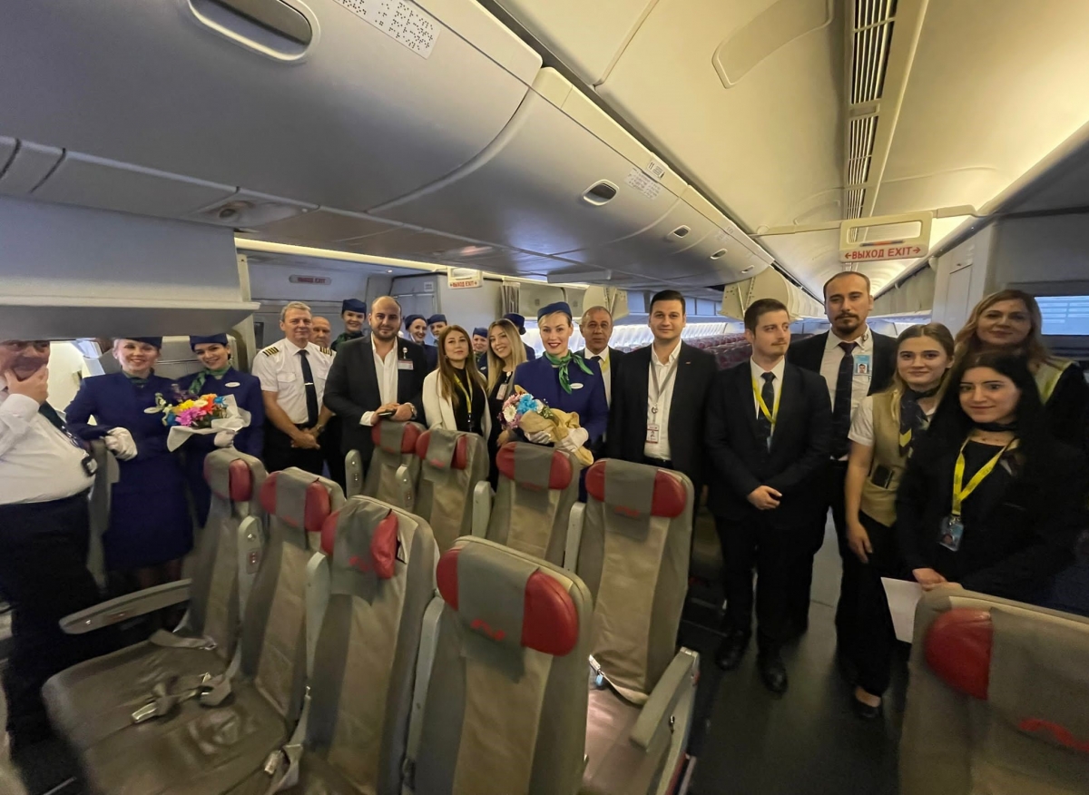 Pegas Touristik, Moskova- İstanbul uçuşlarına başladı