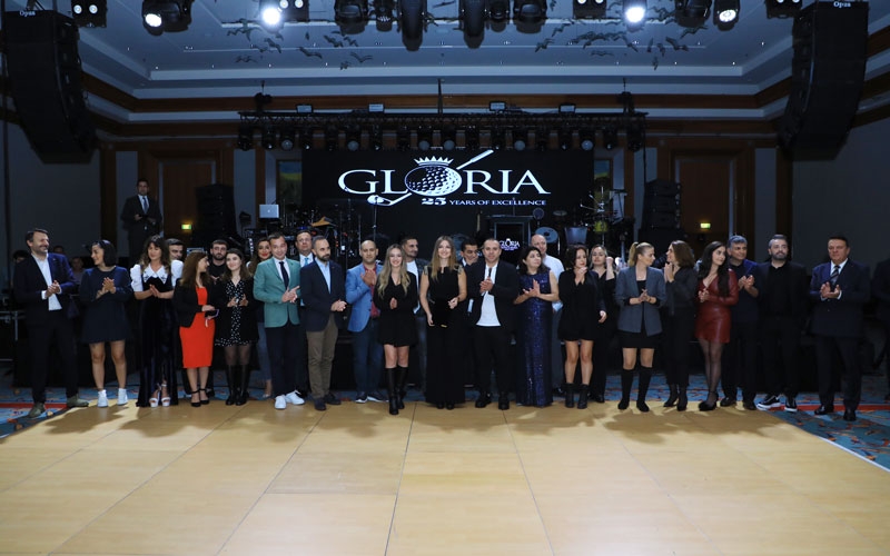 Glorıa Hotels & Resorts 25. yılını kutladı