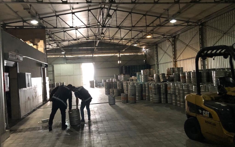 Antalya’da 112 bin 200 litre kaçak alkol ele geçirildi