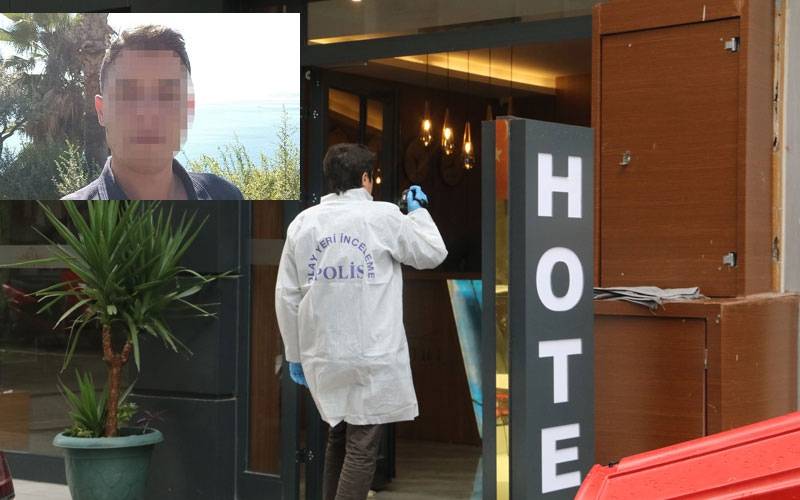 Antalya'da otel odasında başına ateş edilmiş halde ölü bulundu