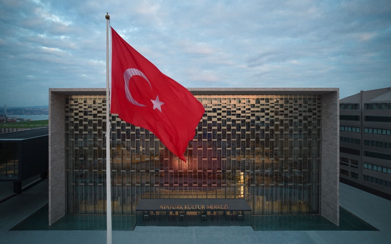 Atatürk Kültür Merkezine bir yılda  1 milyon 300 bin ziyaretçi ağırladı