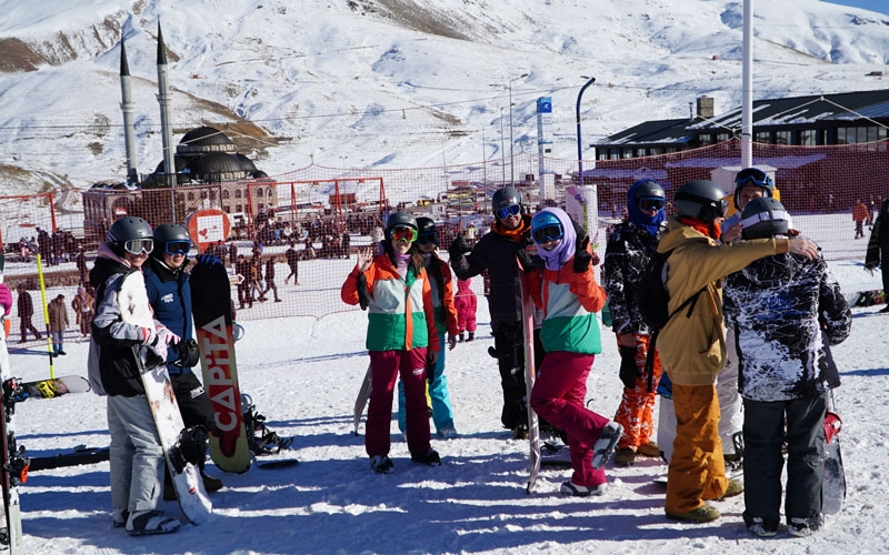 Erciyes 200 bini aşkın turisti ağırladı