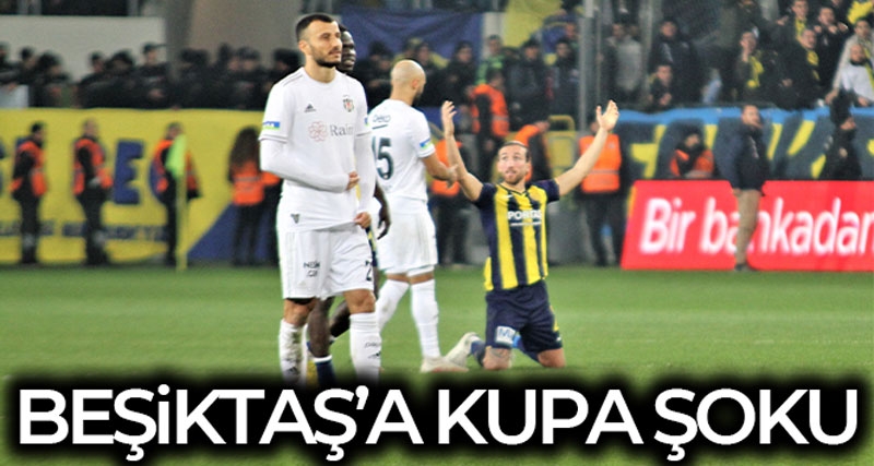 Beşiktaş kupa dışı kaldı