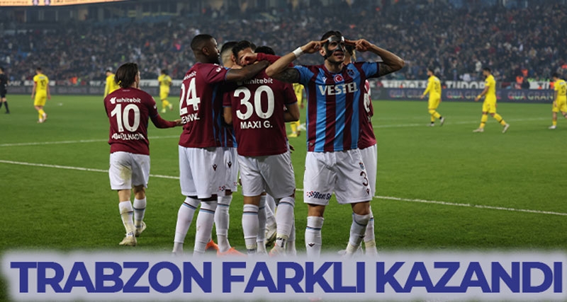Trabzonspor, İstanbulspor'u 4-0 mağlup etti.