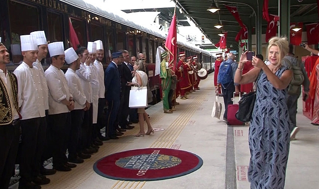 2 yıl aradan sonra “Orient Express” Paris’ten İstanbul’a geldi 