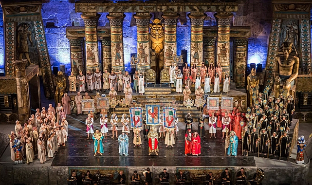 29. Uluslararası  Aspendos Opera ve Bale Festivali Aida operası ile başladı