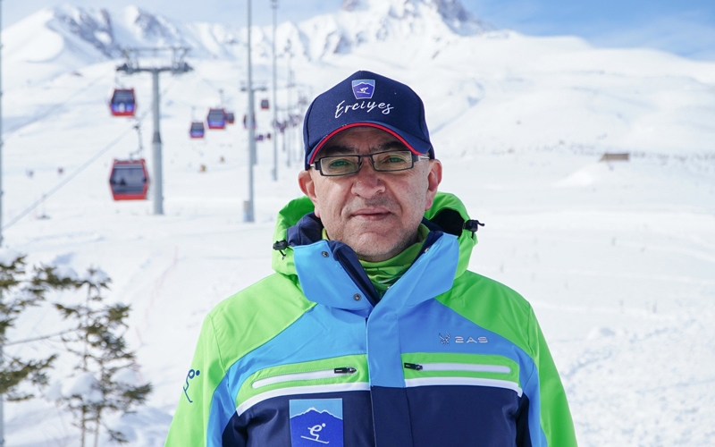 Erciyes A.Ş. Yönetim Kurulu Başkanı Murat Cahid Cıngı: ''Kayak sezonu tüm hızıyla sürüyor''