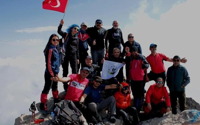 Dağcılık Şenliğine 40 kulüp, yaklaşık 1700 katılımcı dağcı ve doğasever katıldı