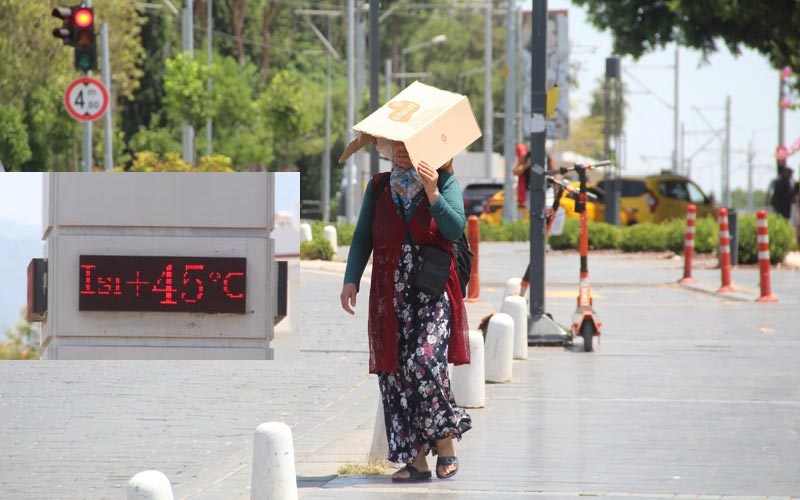 Çöl sıcaklıklarının 2'nci dalgası Antalya’da etkili oluyor