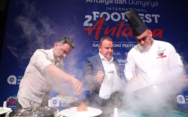 Antalya'dan dünyaya açılan 2. Foodfest Antalya Gastronomi Festivali başlıyor