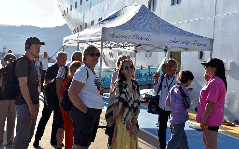 Rusya'dan Amasra'ya gelen turist sayısı 13 ayda 16 bini aştı