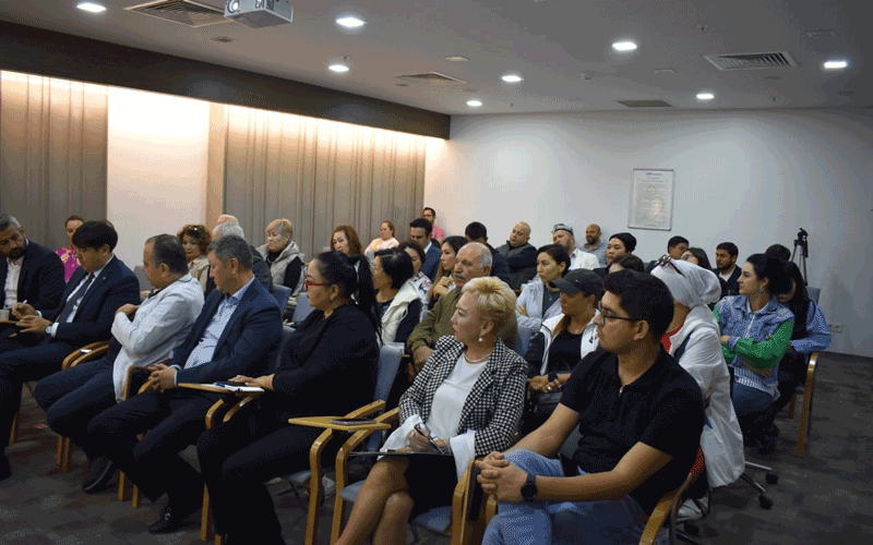 Antalya'da Kazakistan ve Kırgızistan vatandaşlarına sağlık semineri düzenlendi