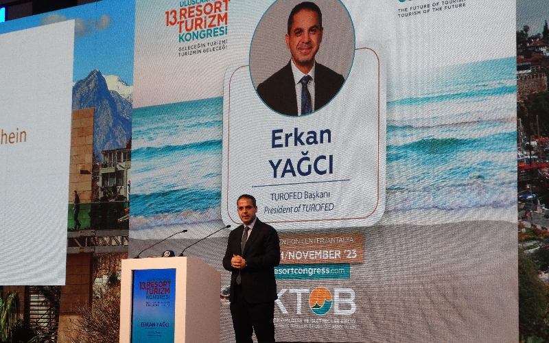 Erkan Yağcı: ''Turizm sektörü en iyi günlerini ve yılını yaşadı''