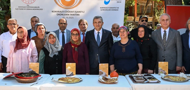 Antalya coğrafi işaretli ürün ve gastronomide marka olacak