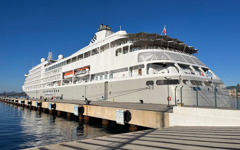 Bodrum'da kruvaziyer turizmi devam ediyor