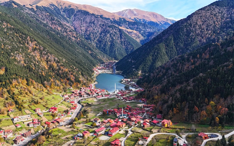  Uzungöl’de sonbaharın en güzel hali