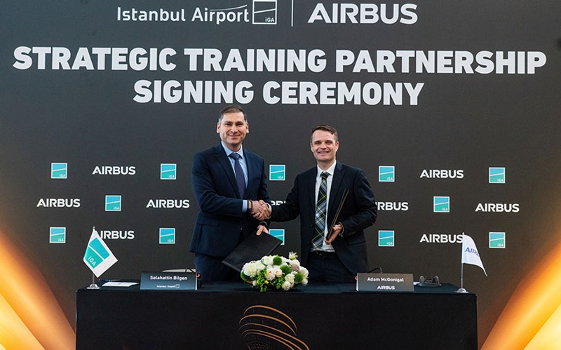 İGA İstanbul Havalimanı ve Airbus eğitim ortağı oldu