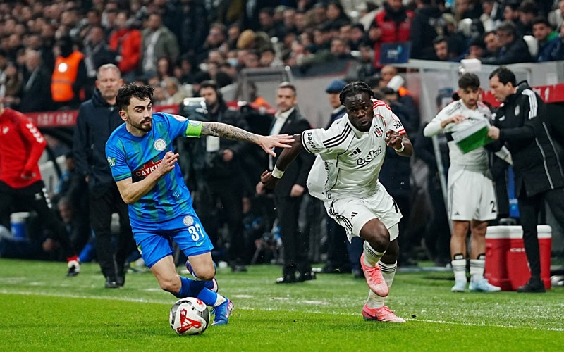Ziraat Türkiye Kupası: Beşiktaş: 4 - Çaykur Rizespor: 1