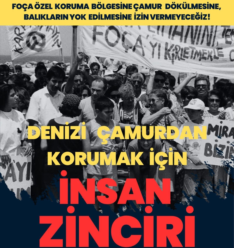 İZMİR KÖRFEZİNİN ÇAMURU FOÇADA BALIKÇILIĞIDA TURİZMİDE TEHDİT EDİYOR