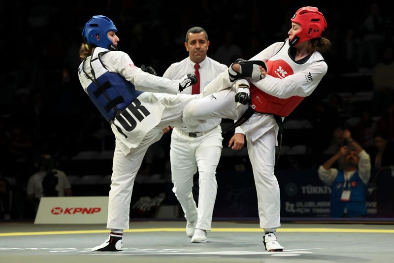 13. Uluslararası Türkiye Açık Taekwondo Turnuvası'nda 7. gün geride kaldı