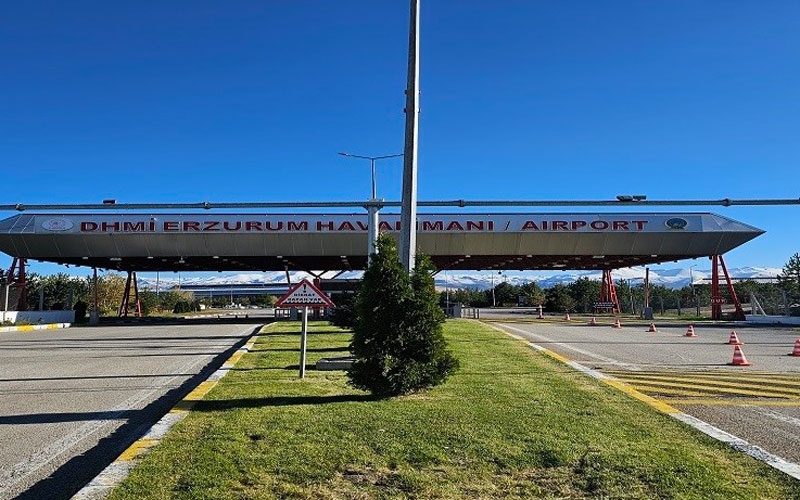 Mart ayında Erzurum Havalimanı’nda 112 bin 626 yolcuya hizmet verildi