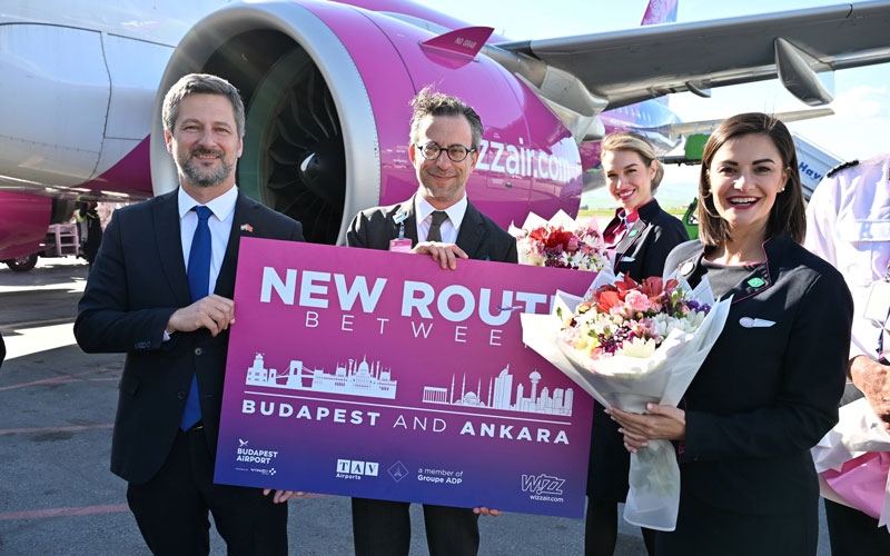 Ankara Esenboğa'dan Budapeşte'ye direkt uçuşlar başladı