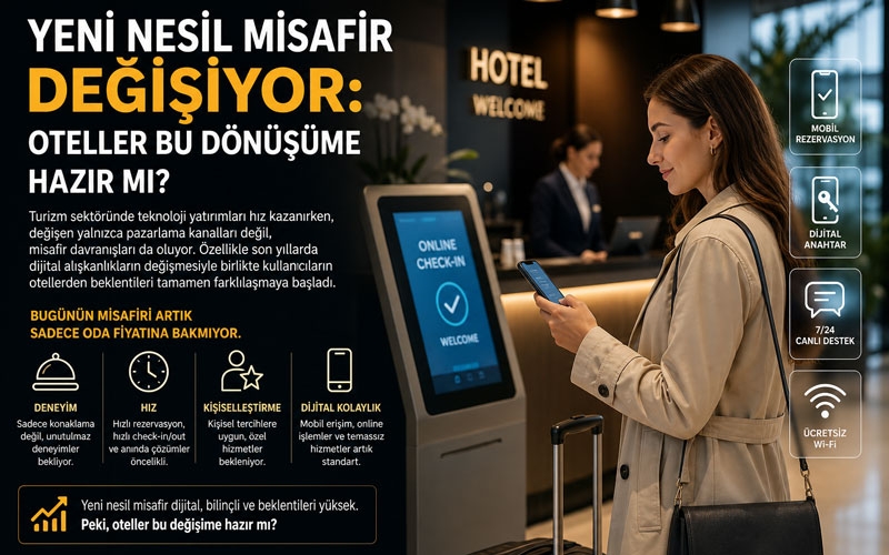 Yeni Nesil Misafir Değişiyor: Oteller Bu Dönüşüme Hazır mı?