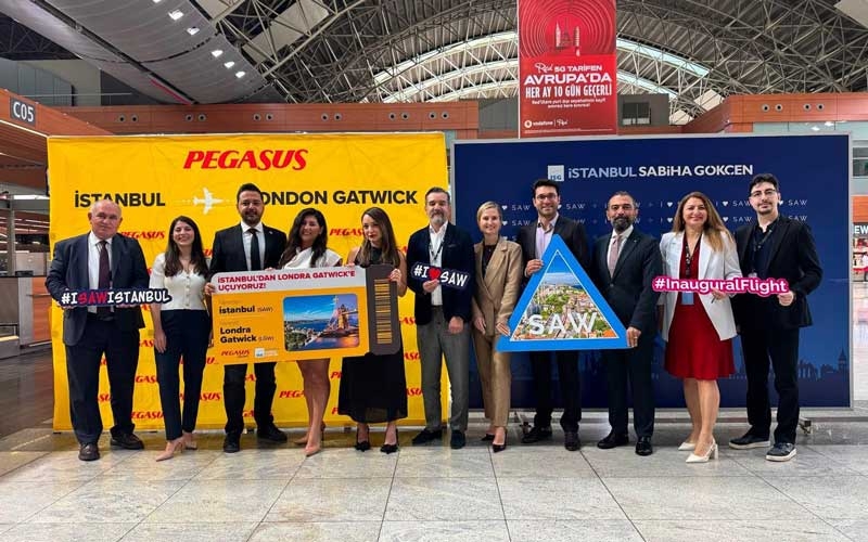 Sabiha Gökçen'in Londra ağı Gatwick ile genişliyor