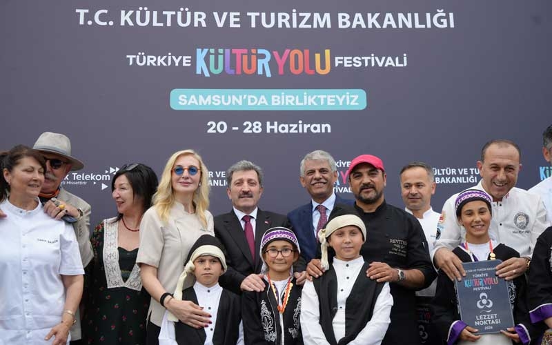 Türkiye Kültür Yolu Festivali'nin Samsun ayağı başladı