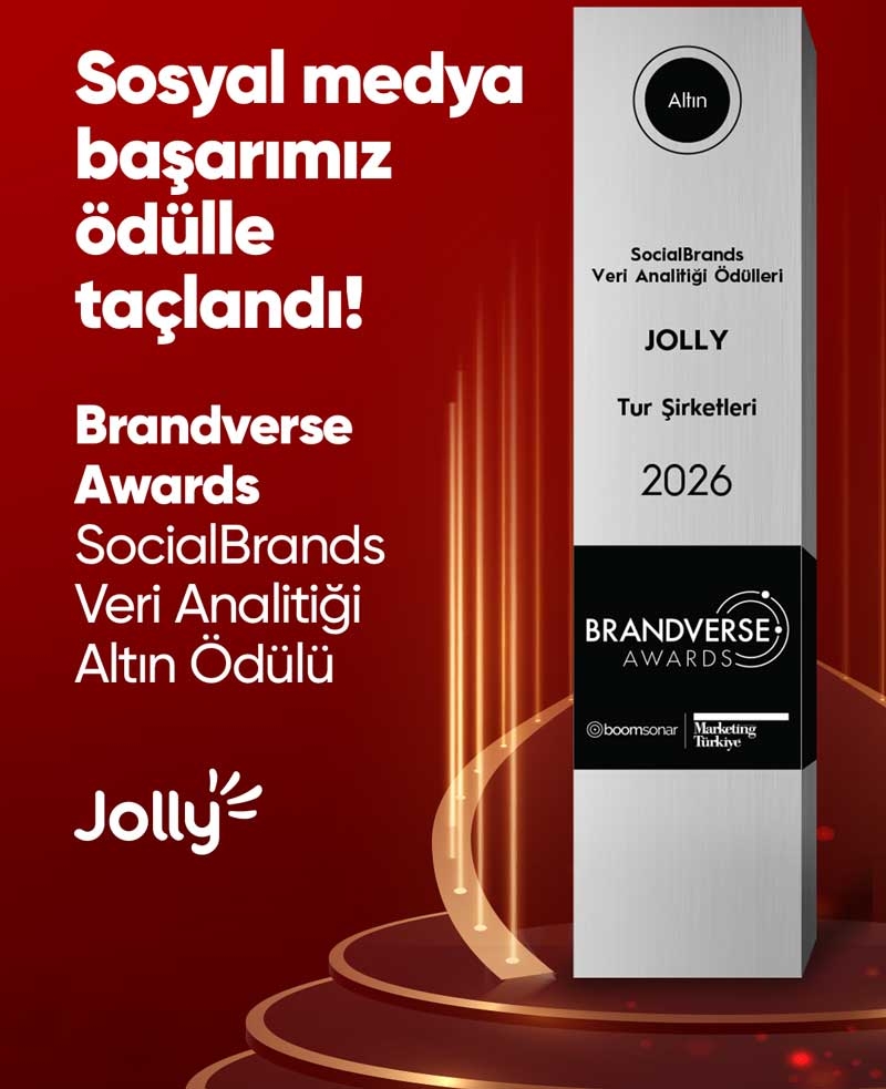 JOLLY’YE BRANDVERSE AWARDS’TAN ALTIN ÖDÜL