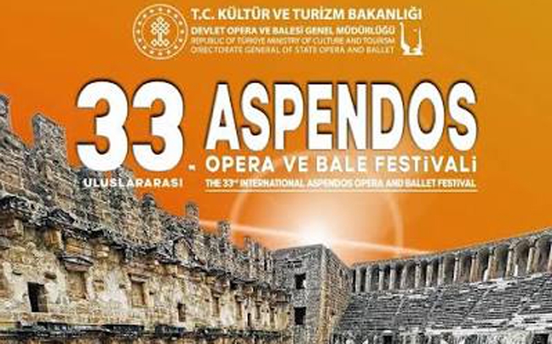 33. Uluslararası Aspendos Opera ve Bale Festivali 12 Eylülde başlıyor