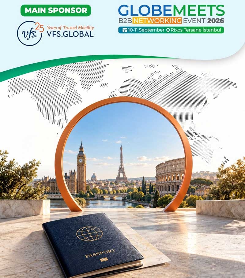 25. Yılını Kutlayan VFS Global, GlobeMeets’in Ana Sponsoru Oldu
