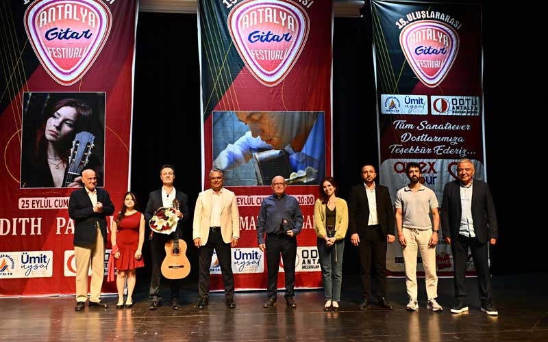 15. Uluslararası Antalya Gitar Festivali sona erdi