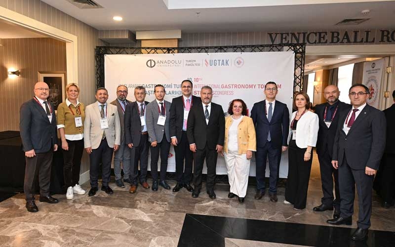 10. Uluslararası Gastronomi Turizmi Araştırmaları Kongresi başladı
