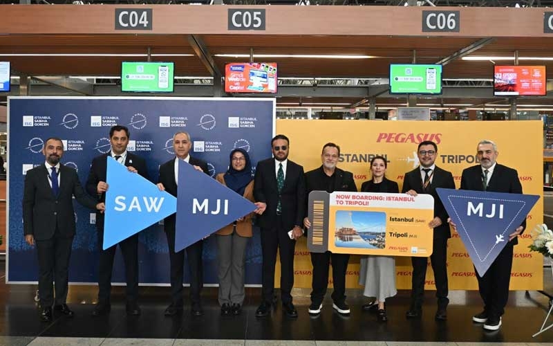 Sabiha Gökçen'in Kuzey Afrika ağı Trablus ile genişliyor