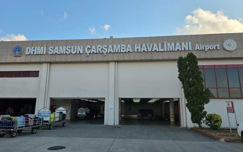Samsun havalimanında 9 ayda 1,3 milyona yakın yolcuya havayolu hizmeti verildi