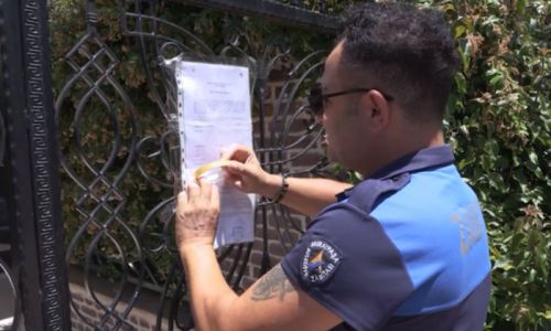 Antalya'da turistik tesisler mühürlenmeye başlandı