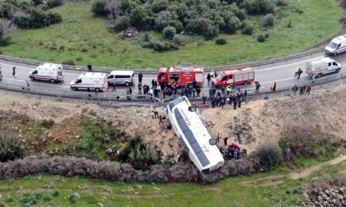 Antalya'da otobüs kazası: 10 ölü, 24 yaralı