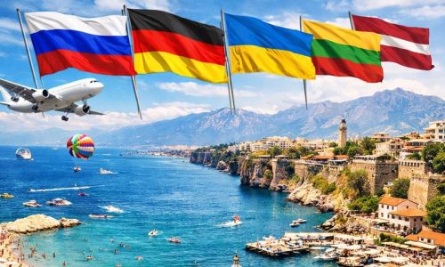 Antalya turizminde Rusya ve Almanya zirveyi bırakmadı