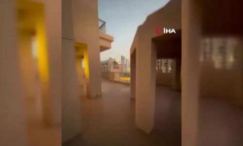 İran'ın saldırısında Dubai'de bir otelde yangın çıktı