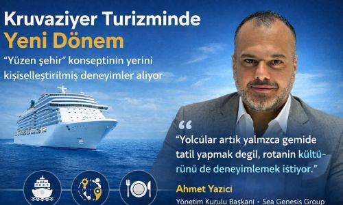 Kruvaziyer turizmi “yüzen şehir” anlayışından uzaklaşıyor