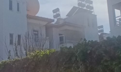 Manavgat'ta otelde çıkan yangın korkuttu