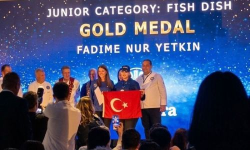 Balık ve dana yemeği kategorilerinde altın madalya kazandılar