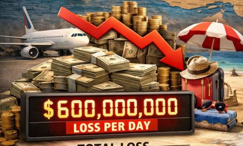 Savaş nedeniyle turizm sektörü günlük 600 milyon dolar kayıpla karşı karşıya