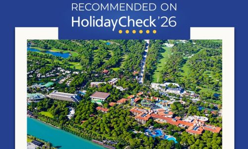 GLORIA HOTELS & RESORTS'İN ÜÇ OTELİ TAVSİYE EDİLEN OTEL UNVANI ALDI