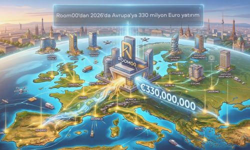 Room00, Avrupa’da 330 milyon euro yatırım yapacak
