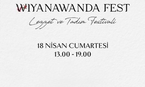 Wiyanawanda Fest 3’üncü kez kapılarını açıyor