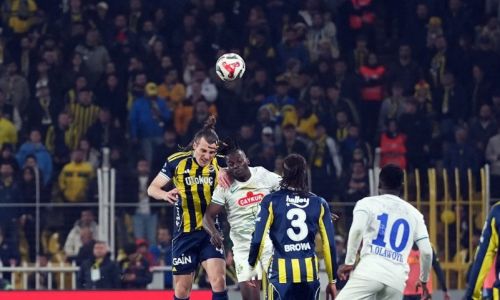 Fenerbahçe, evinde 5. kez puan kaybetti