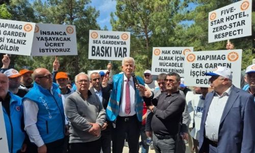 Otelde grev 373 çalışanla başladı