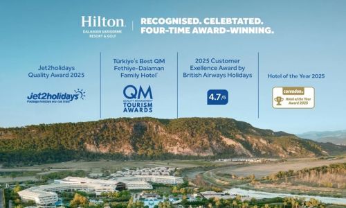 Hilton Dalaman Sarıgerme Resort & Golf’e Uluslararası Ödül Yağdı